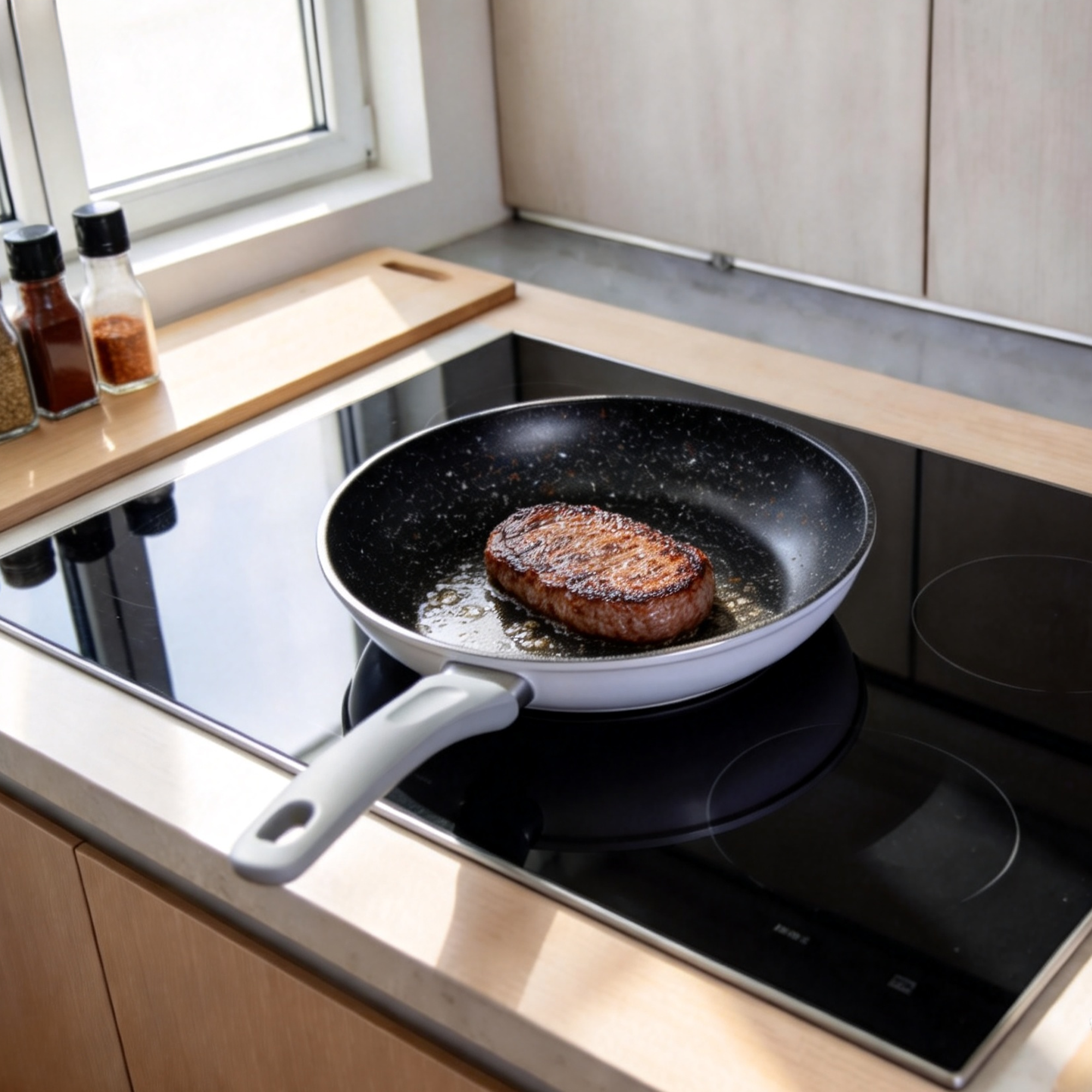 Set of pots with a ceramic-marble non-stick coating, 4pieces,rg-2005 - Imagen 2