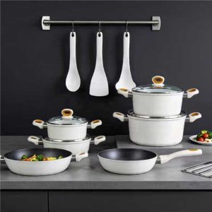Set of pots with a ceramic-marble non-stick coating, 4pieces,rg-1024