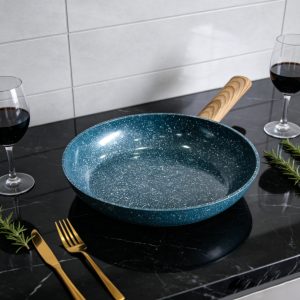 Set of pots with a ceramic-marble non-stick coating, 4pieces,rg-2006